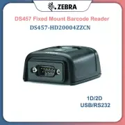 Zebra DS457-HD20004ZZCN 1D/2D USB/RS232 Fixed Mount Barcode Scanner with Cable