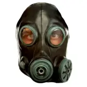 Ghoulish Productions Smoke Mask Adult Latex Face Mask Realistic Post-Apocalyptic