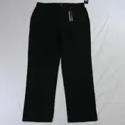 NEW Gloria Vanderbilt 16 Amanda Classic Taper Black Stretch Denim Jeans