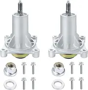 ILONPA (2 Pack) 187292 46 48 54inch Deck Blade Spindle Assembly Replace 187292 21546238 532187281 532192870 539112057 587125401