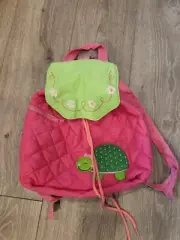 Backpack, Stephen Joseph Quilted Turtle Toddle Pre School Backpack or Diaper Bag