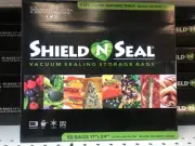 Shield N Seal 11x24 Vacuum Sealing Storage Bag 50pc (5mil, BLACK/BLACK, SNS400)