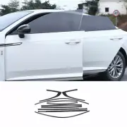 For Volkswagen Arteon 2019-2023 steel piano black car window trim 10PCS
