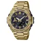 【CASIO 卡西歐】G-SHOCKT璀璨金色雙顯錶(GST-B500GD-9A)