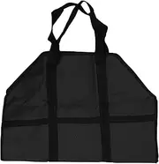 Portable Firewood Carrier Bag Heavy Duty Firewood Holder with Handles for Home Heating Camping Barbecue (b)