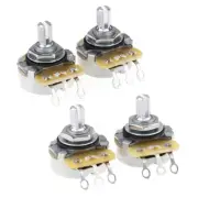CTS 450 A500K B500K Split Shaft Fine 24 Spline Potentiometer (2 Audio 2 Linear)