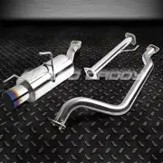 FOR 02-06 NISSAN SENTRA SE-R SPEC V 4" BURNT MUFFLER TIP RACING CATBACK EXHAUST (for: Nissan)
