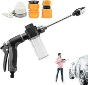 Pressure Cleaner - Powerful Pressure Washer | Multifunctional Rotatable Cleaning Accessories Tools for Cleaning Fences Boat Patio Decks Outdoor Vehicle Walls Driveway