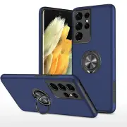 Case Cover Magnetic Ring Stand For Samsung Galaxy S23 Ultra S22 Note 20 Ultra
