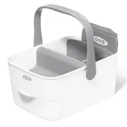 Diaper Caddy With Changing Mat - Organised & Handy