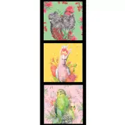 Patchwork Quilting Sewing Fabric Kayla Reay Birds B Panel 40x110cm