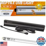 MRREPTILE T8 UVB Reptile Light, 15W 10.0 UVB Lamp for Desert Reptiles, Bearde