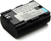 Replacement Rechargeable Battery Pack for Canon EOS 7D EOS 7D Mark II EOS 7D Mark III EOS 70D EOS 80D EOS 90D EOS R EOS R5 EOS R6 C700 XC10 XC15 LP-E6 LP-E6N LC-E6 LC-E6E CBC-E6