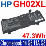 惠普 HP GH02XL 原廠電池 HSTNN-IB9C CHROMEBOOK 14 G6 CHROMEBOOK 11 X360 G3 EE CHROMEBOOK 11 G8 EE CHROMEBOOK 11A G8