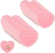 Hysgscwd 100Pcs Heart-Shaped Jewelry Bags, Mini Bags for Small Business, Clear ZipLock Resealable Baggies, Cute Treat Mylar, Organizer Packaging Pouch for Earring Necklace Sample Trinkets