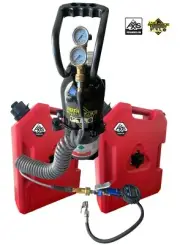 10 lb Aluminum Co2 Cylinder Air System for OVERLAND JEEP w/ GAS CANS