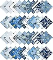 Soimoi Block Print Precut 5-inch Cotton Fabric Quilting Squares Charm Pack DIY Patchwork Sewing Craft