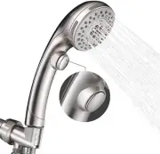 Shower Head, High Pressure 6 Setting Shower Head Hand-Held with ON/OFF Switch...