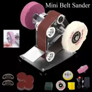 Mini Belt Sander Electric Bench Polisher Grinding Machine Polisher Grinder DIY