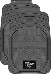 Sperling RM Williams RMW Heavy Duty Rubber Universal Car Floor Mats Grey Front Pair