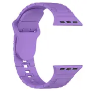 Suitable for Apple 1-8 generation full line watch mecha style TPU strap 38/40/41mm