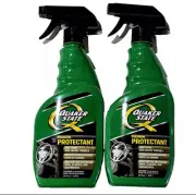 2 Pack Quaker State Premium Protectant High Shine Non Greasy Leather Vinyl More