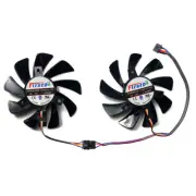 Graphics Card Cooling Fan Part for POWERCOLOR RX590 8GB Red Dragon