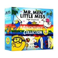 在飛比找蝦皮購物優惠-奇先生妙小姐探險記12冊 英文原版繪本 Mr. Men an