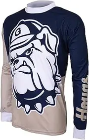 NCAA Boys' Georgetown Hoyas Long Sleeve Performance BMX Jersey, Multi