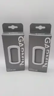 2 Garmin 010-12818-01 Silicone Case For Edge Explore GPS Bike Computer - White
