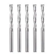 Carbide End Mills Up & Down Cut 1/8 Inch Shank,CNC Spiral Router Bits(3.175x2...