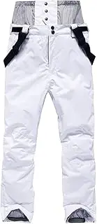 [Bciopll] Unisex Ski Pants Snowboarding Pants Winter Outdoor Warm Snow Sports Snow Bib- Insulated Overall Ski Pants