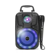Karaoke Machine, 5.0 Portable Bluetooth 4" Speaker Dynamic Loudspeaker, Ultim...