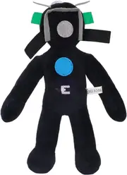 25cm Skibidi Toilet Plush Dolls - Soft Funny Toilet Doll for Kids, Holiday Gift