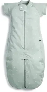 Sleep Suit Bag 1.0 TOG – 2–4 Years – Sage Print – 400 Thread Count Organic Cotto
