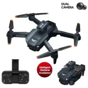 3PC Battery RC Drone 4K Professional Dual Camera 6CH Foldable Drone Obstacle Avo