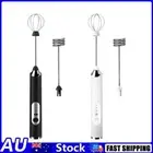 USB Rechargeable Electric Whisk Small Hand Mixer Coffee Mixer Frother for Coffee