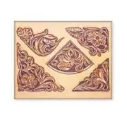 Craftaid Plastic Sheridan Corner Template No. 72028-00 by Tandy Leather