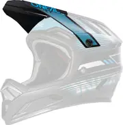 ONeal Backflip Eclipse S23, peak , color: Matt Black/Grey/Light Blue , size: One Size