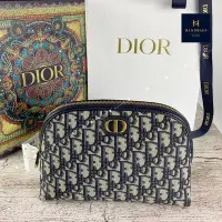 在飛比找Yahoo!奇摩拍賣優惠-【翰貝格名牌館】全新真品 Dior Oblique 海軍藍 