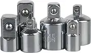 6Pcs Socket Adapter Set 1/4inch To 3/8inch 3/8inch To 1/4inch 3/8inch To 1/2inch 1/2inch To 3/8inch 1/2inch To 1/4inch