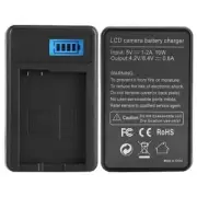 EN-EL14 Battery Charger with LCD Display for Nikon D5100/D3100/D3200/D3300