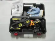 Mini Chainsaw Cordless Portable Electric Chain Saw 21v Handheld 5" 2x battery