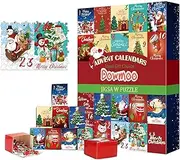 [Garende] Advent Calendar 2023 Xmas Jigsaw Puzzles Funny Game Gift Classic Present for Kids Adults Game Christmas Calendars