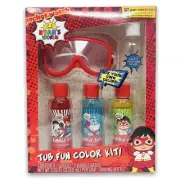 Ryan's World Tub Fun Color Kit Mix Your Own Colors 1 Google 3 Bubble Baths Rare