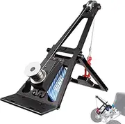 AOLTNRC RC Truck Tow Build Kit Parts, Double Stent Rescue Truck Tow Crane Arm Wrecker Kit with Servo for 1/10 RC Crawler Car SCX10 TRX4 Capra LCG Chassis Upgrade