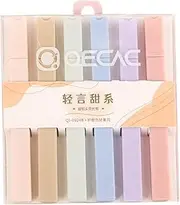 Color Highlighter,6pcs Aesthetic Pastel Highlighter Marker Set,Pastel Assorted Colors Pens Kit for Planners, Journals, Notes
