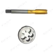 CHINA New 1/2-28 Gunsmithing Tap and Die Set TiN Coated RH Thread For 1/2"-28