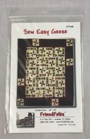 Sew Easy Geese Quilt Pattern By FriendFollks