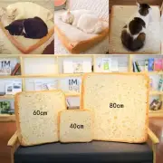 Pet Cat Toast Bread Sleeping Beds Foam Cushion Puppy Dog Play Resting Soft Mat